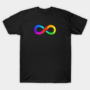 Neurodiversity, The rainbow infinity sign T-Shirt